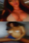 Naked woman lactating